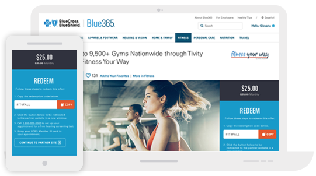 Home Page  Blue365 Deals