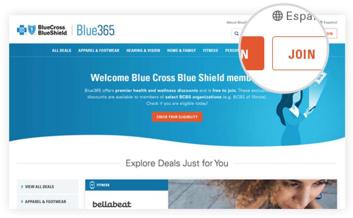 Home Page  Blue365 Deals