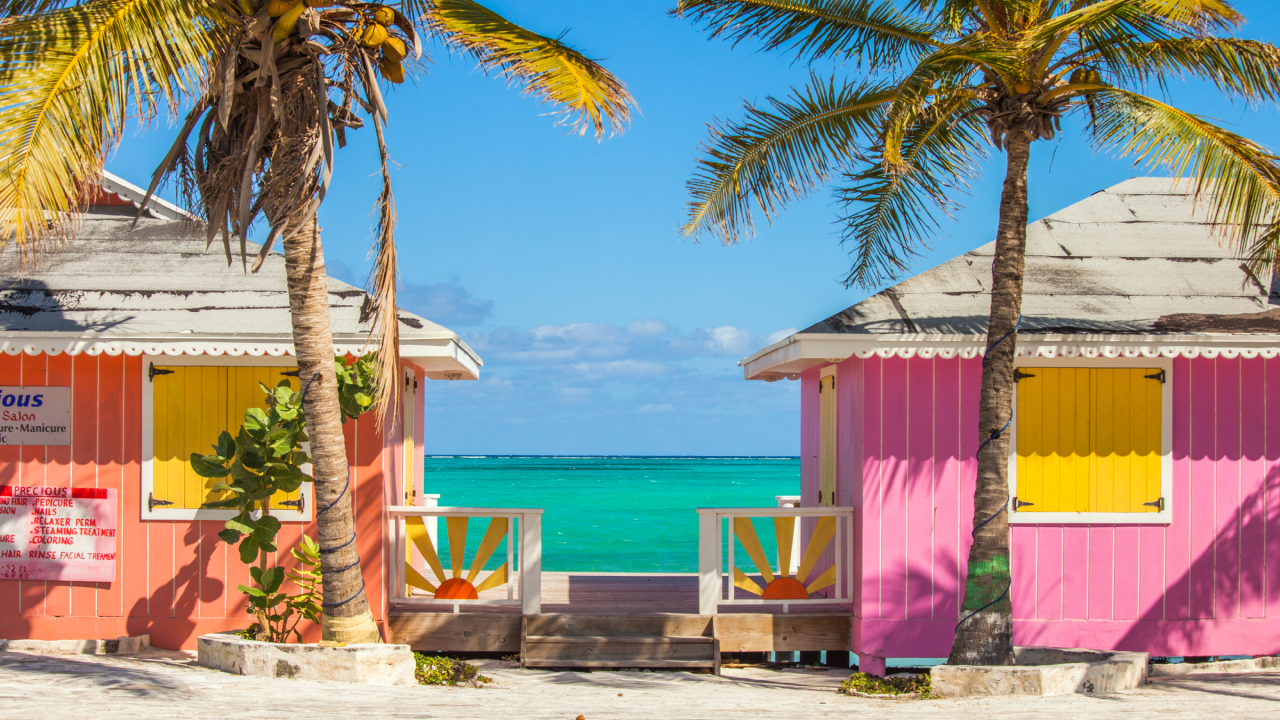 Beach cabins
